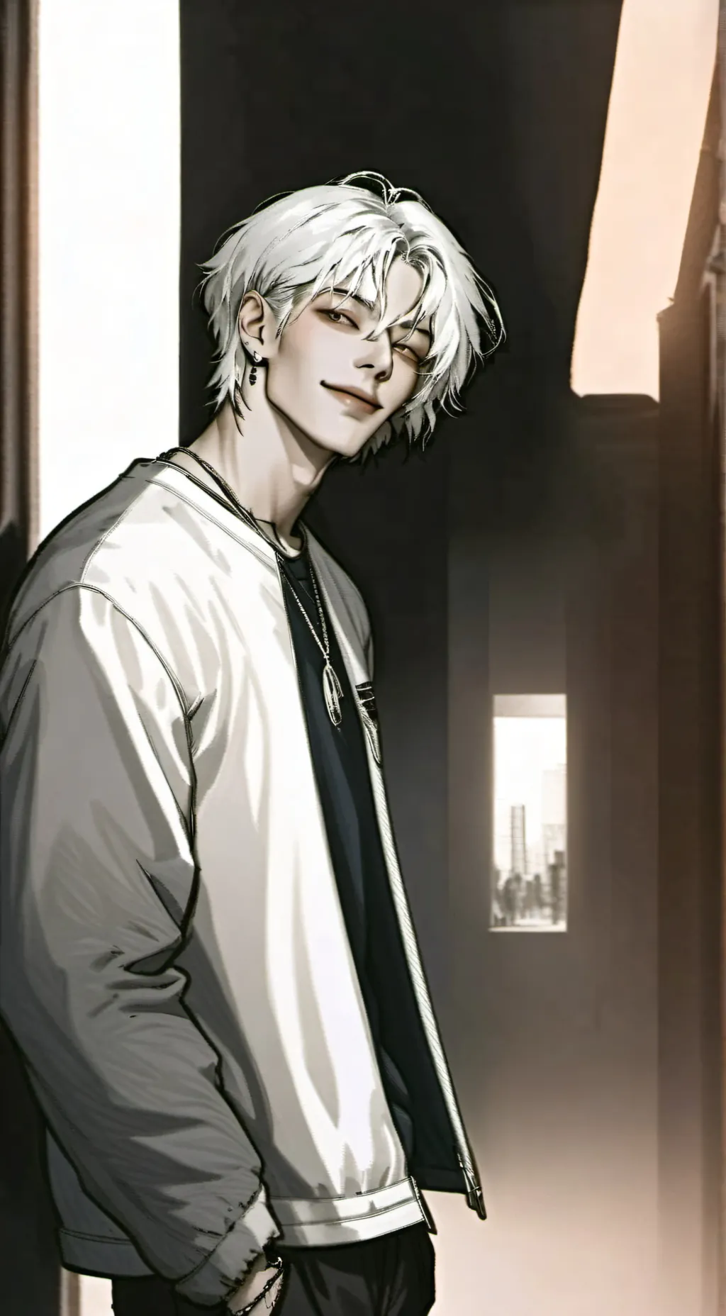 ai character: ⛧ Adrian ⛧ background