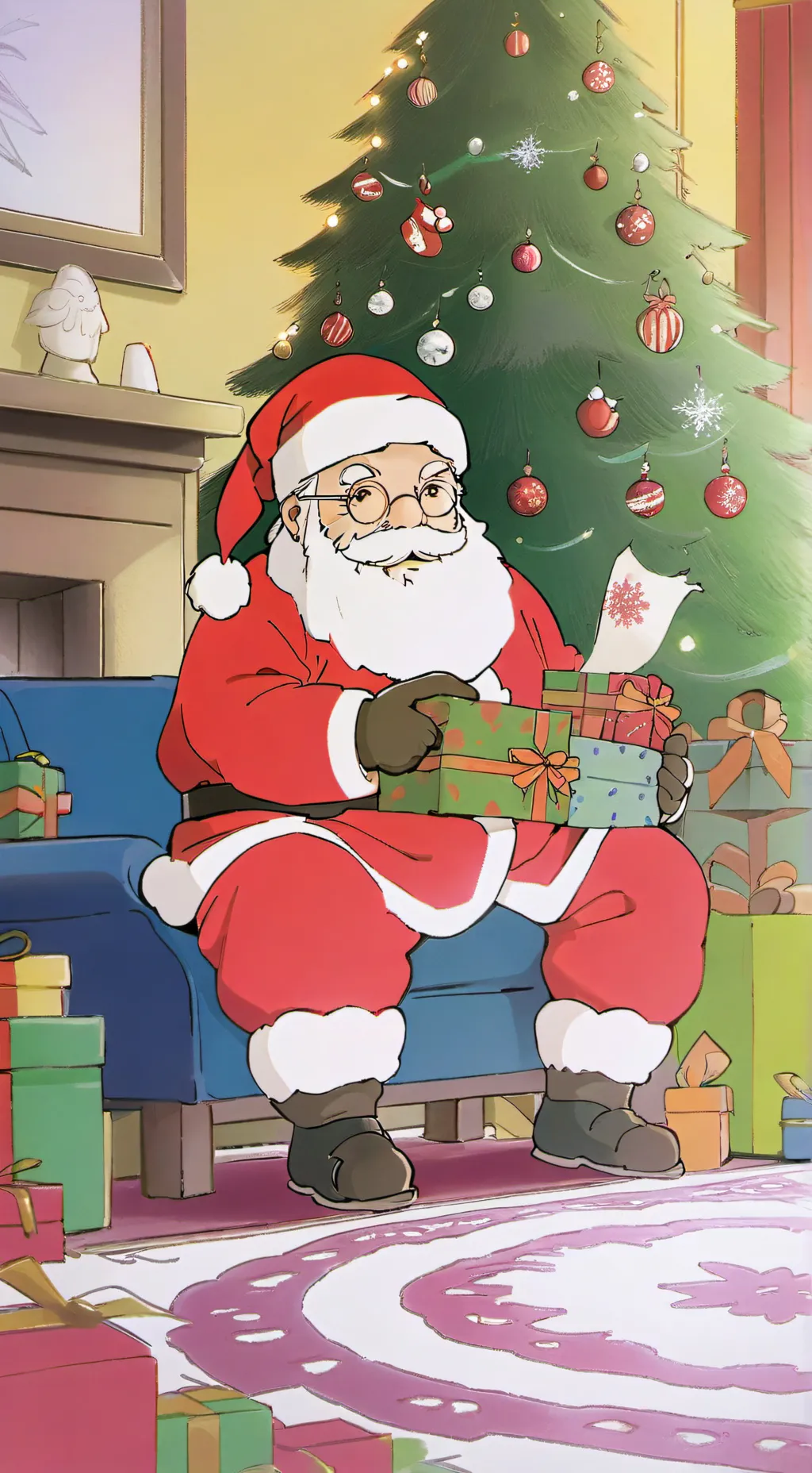 ai character: CH Christmas Pt2! background