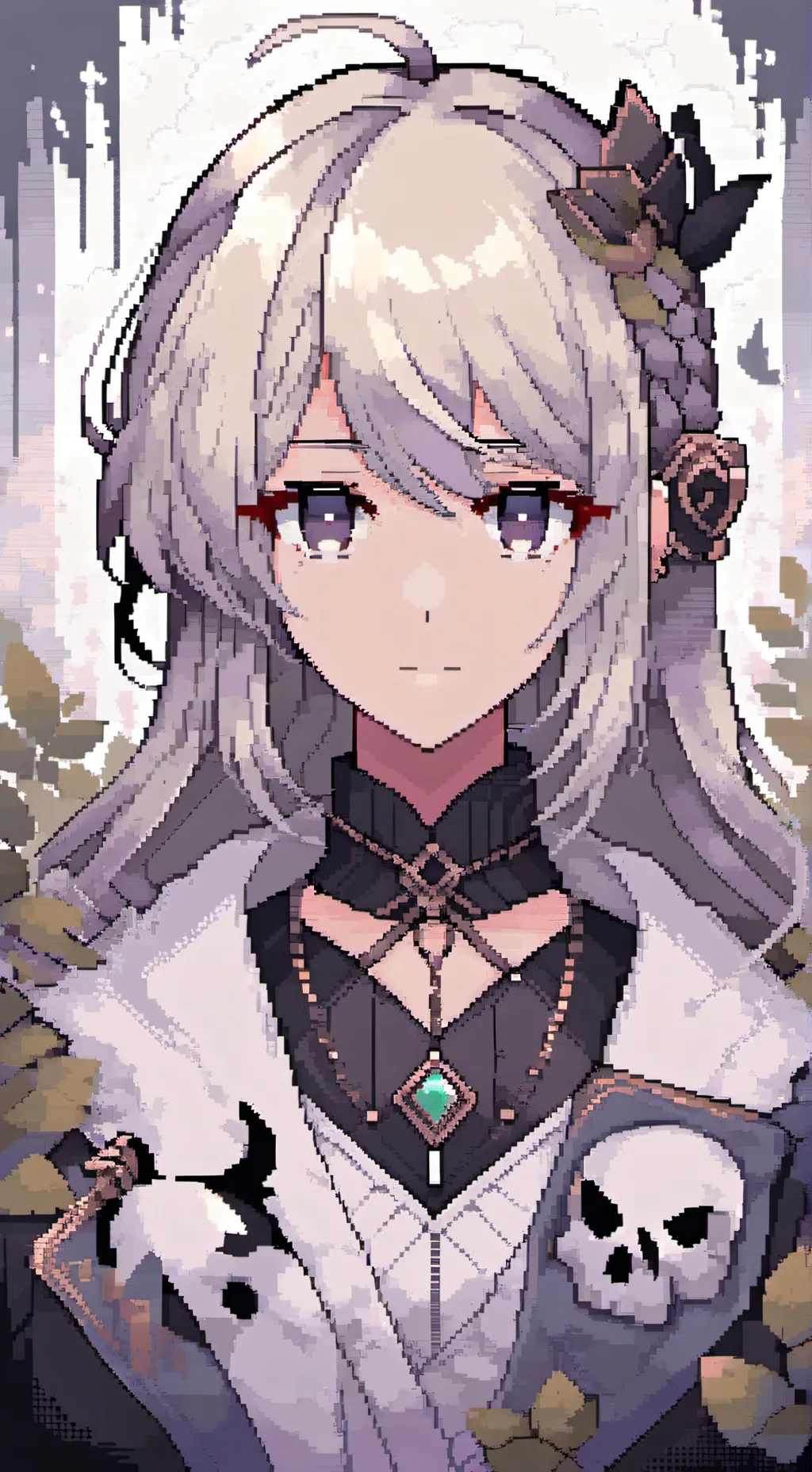 ai character: pilares background