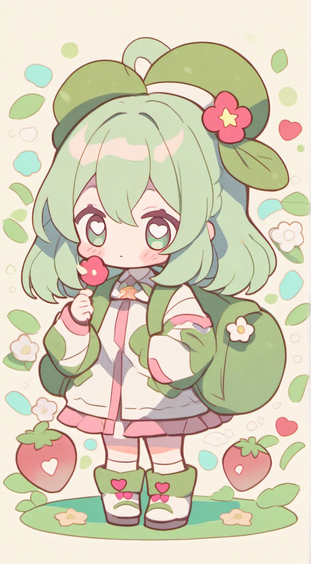 ai character: Lila Greenleaf background