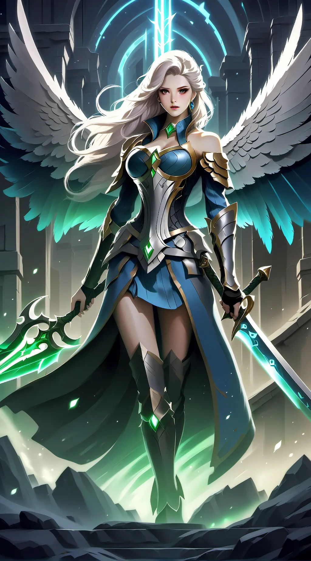 ai character: Mira  background