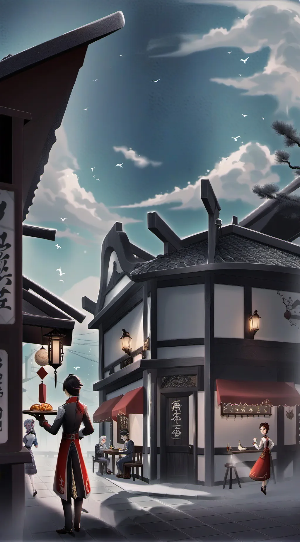 ai character: The devious trio background