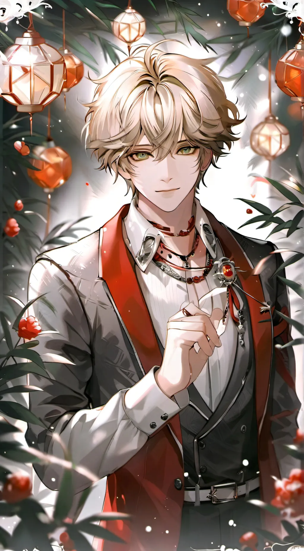 ai character: ☆°ANDREW°☆ background