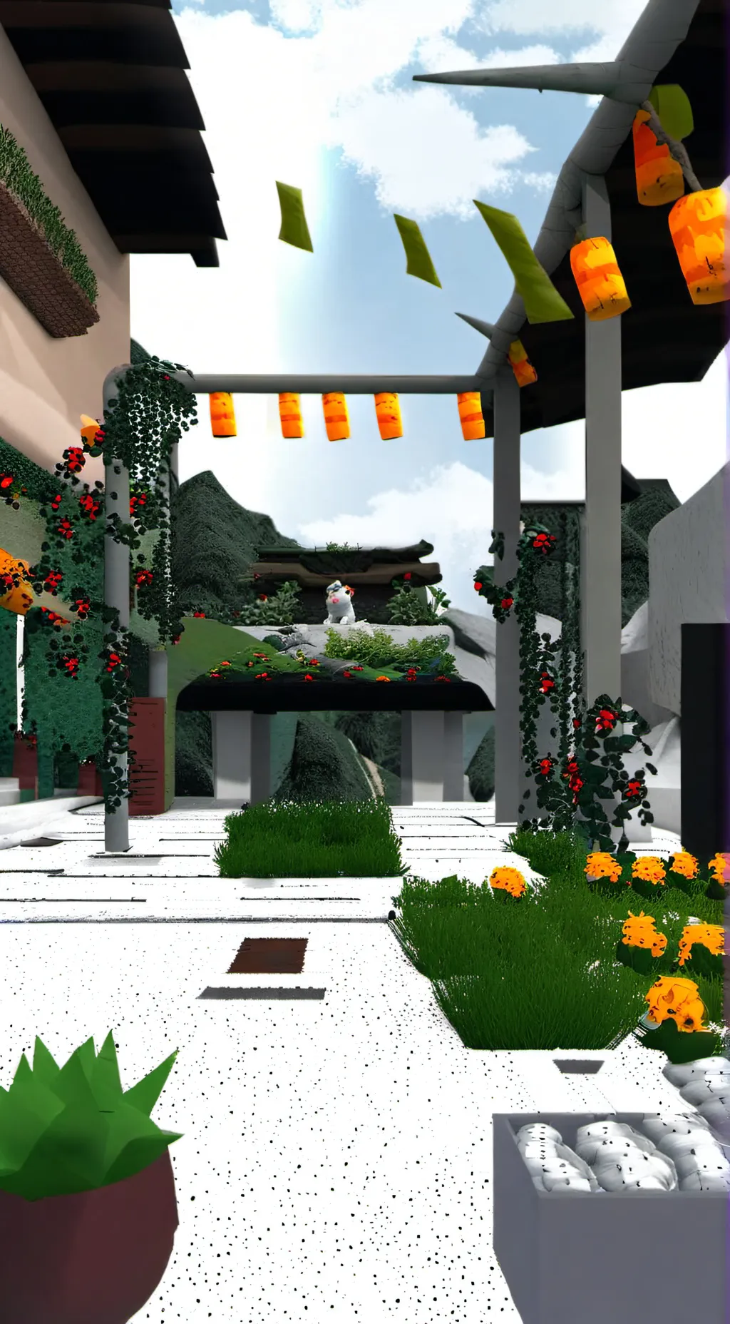 ai character: Sprunki background