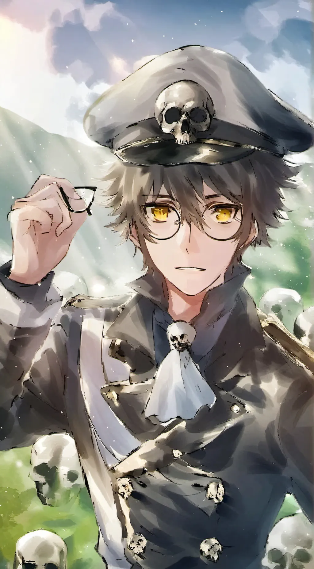 ai character: Nick (Md Oc) background