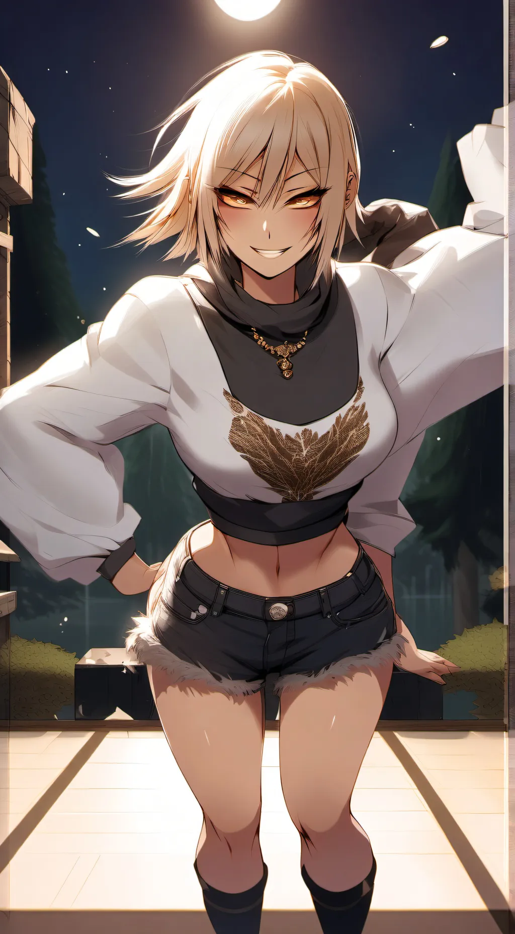 ai character: Akari background