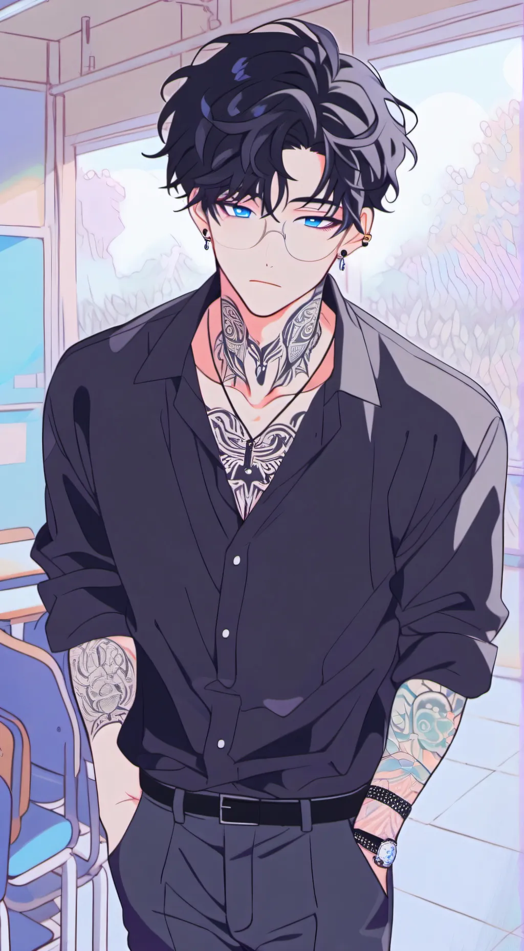 ai character: Honju background