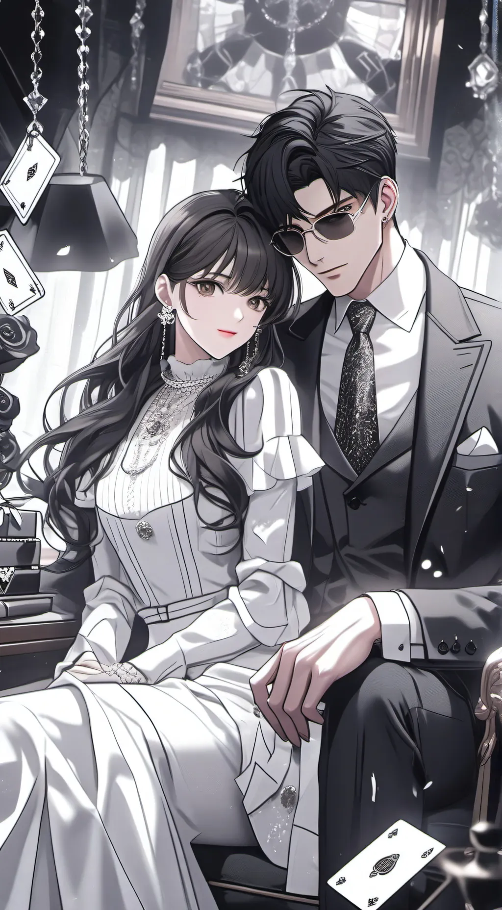 ai character: Max Black background