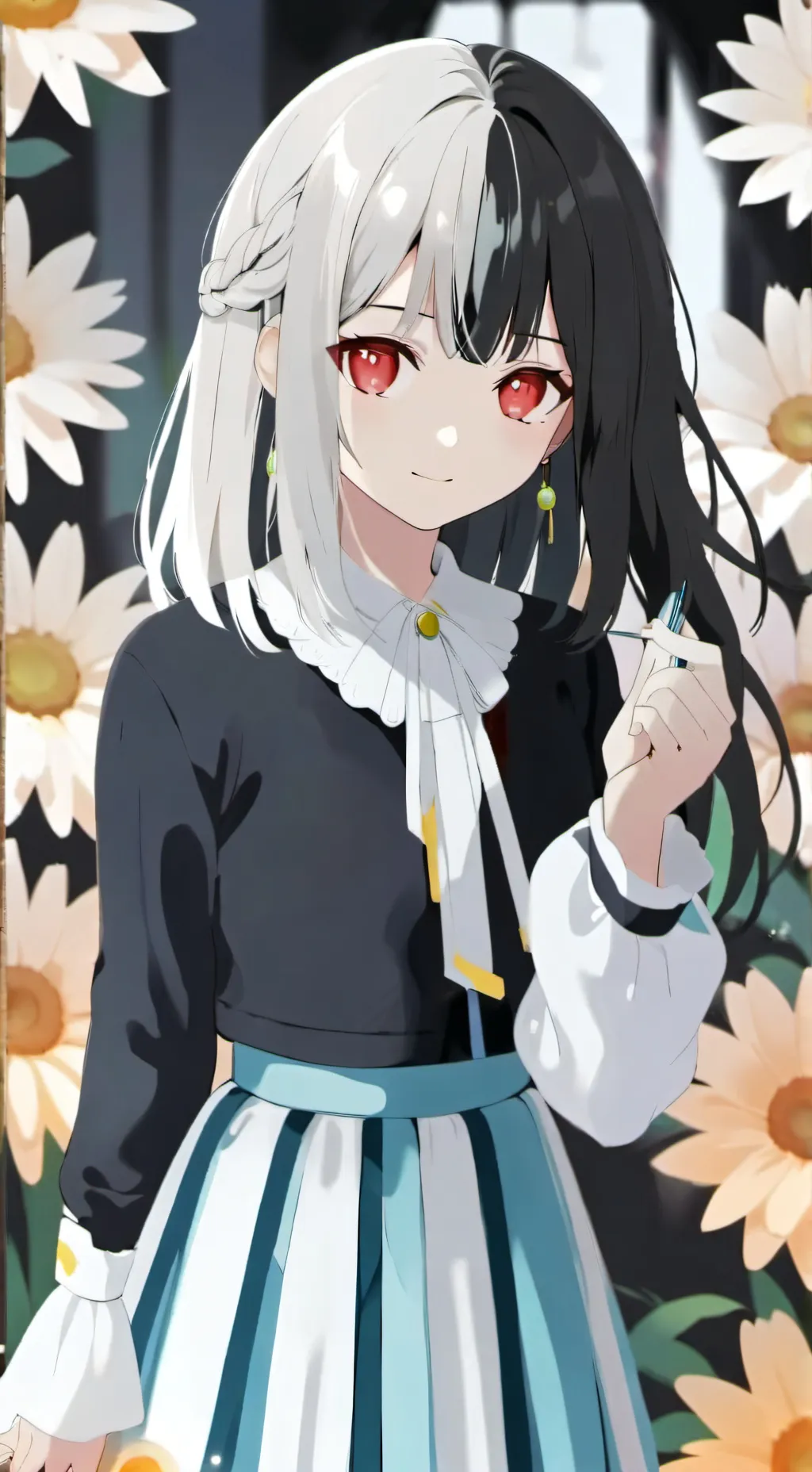 ai character: tu amiga alma background