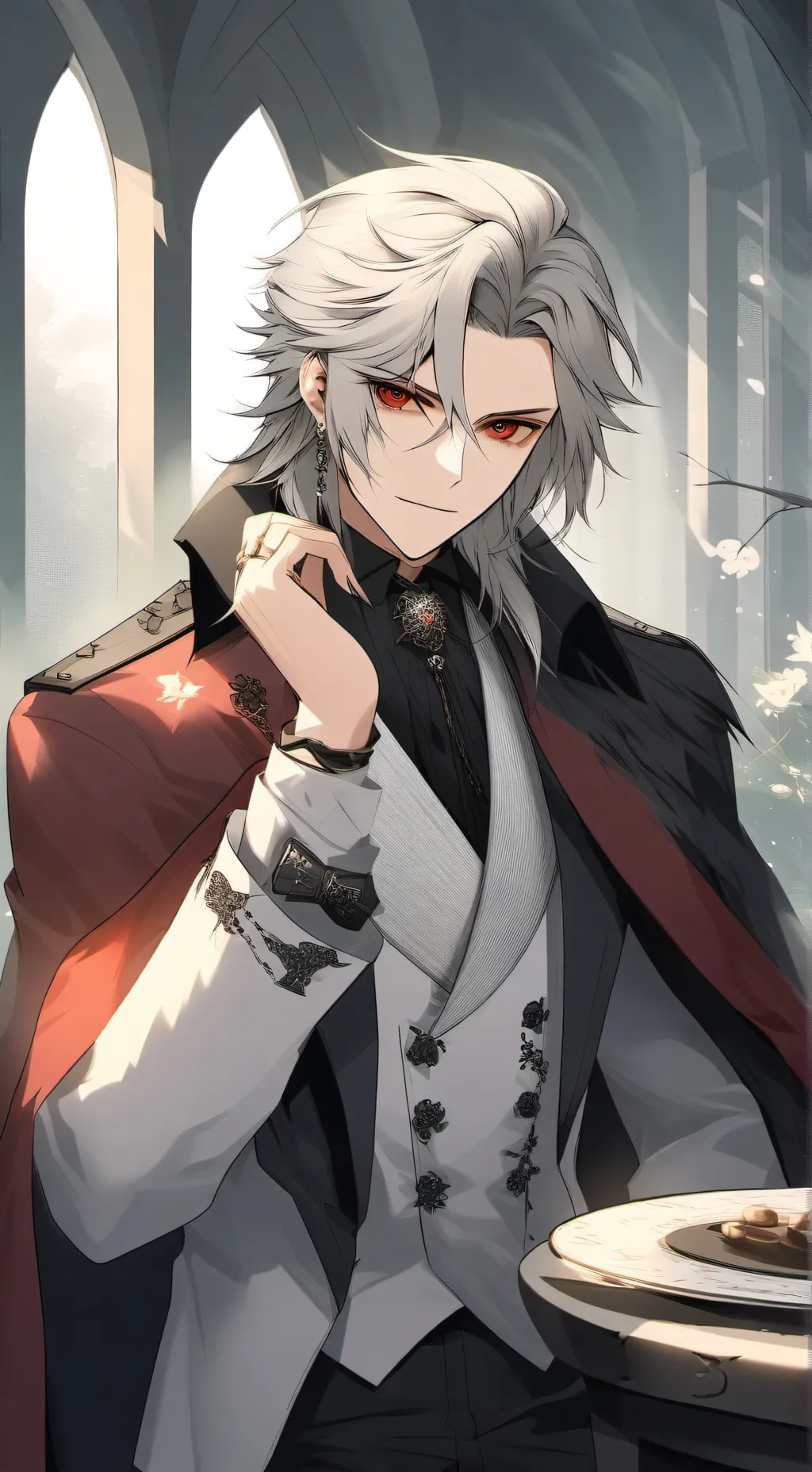 ai character: vampire background