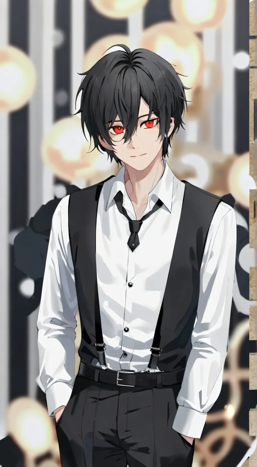 ai character: Be a savior background