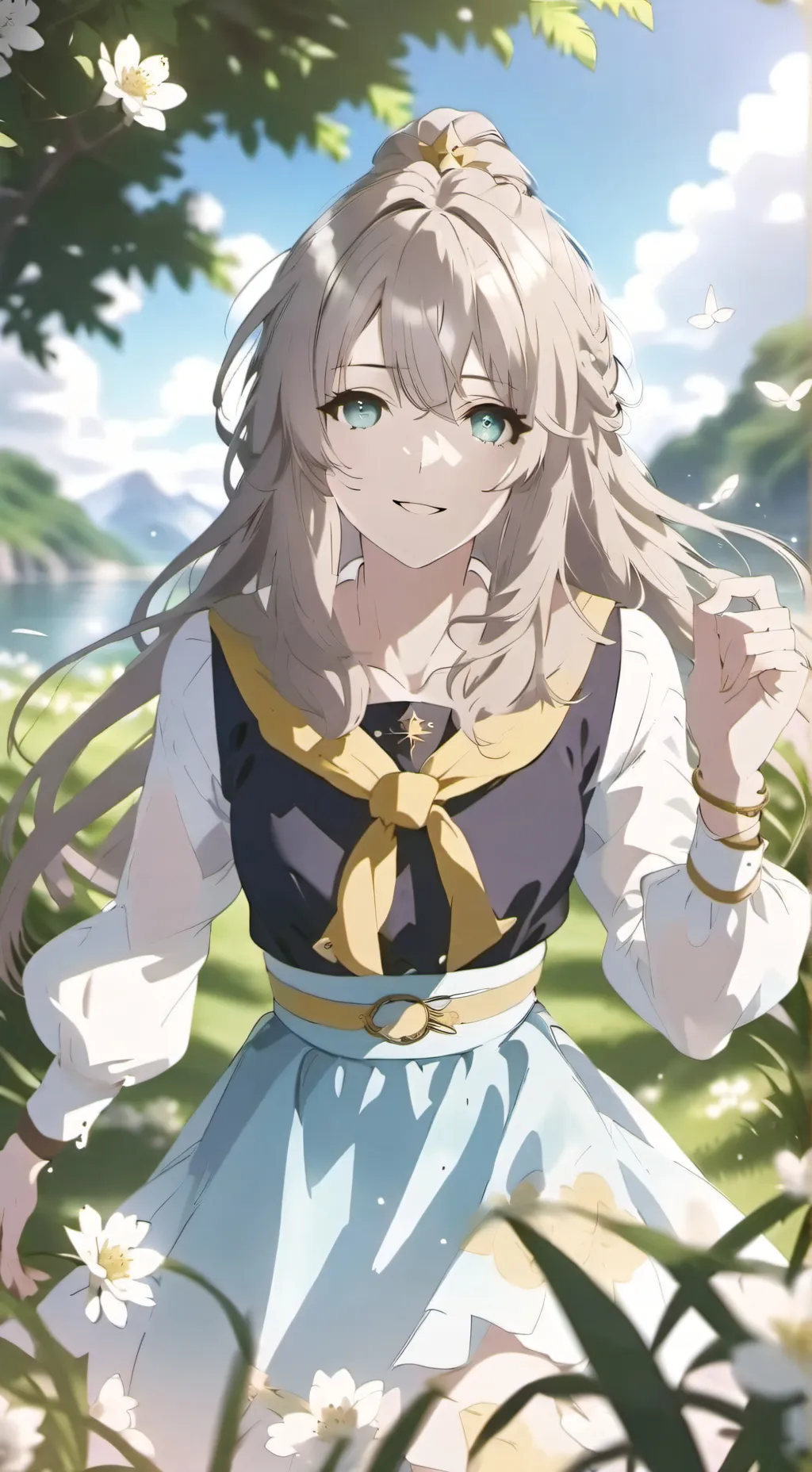 ai character: Marina background