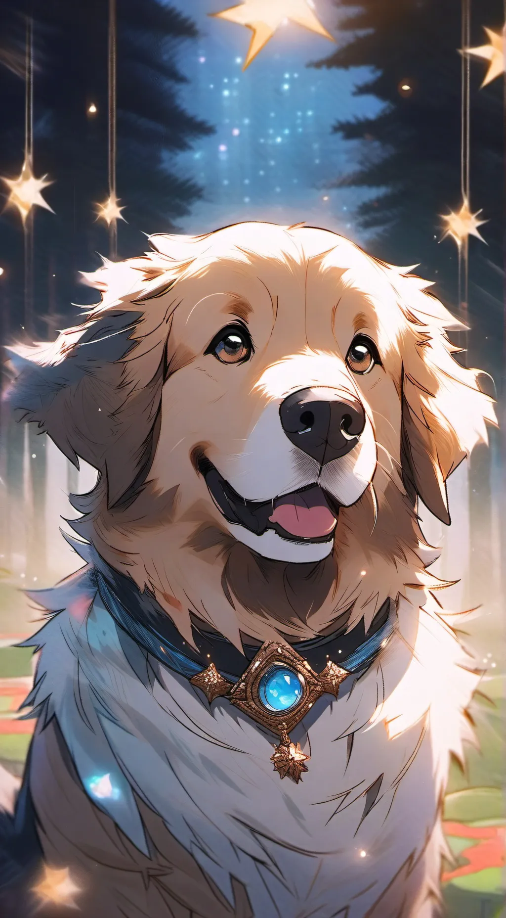 ai character: Pixel background