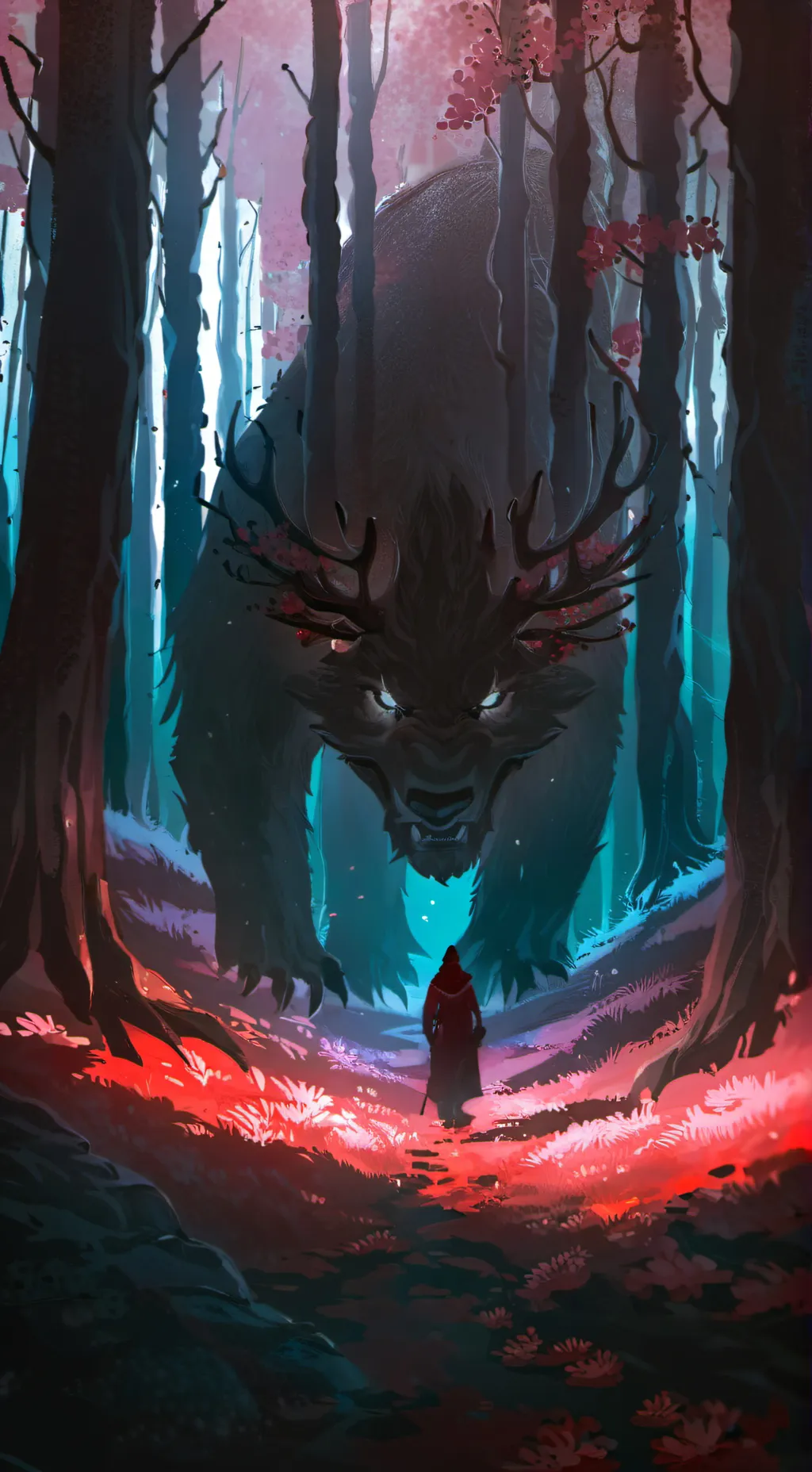 ai character: MHA isekai  background