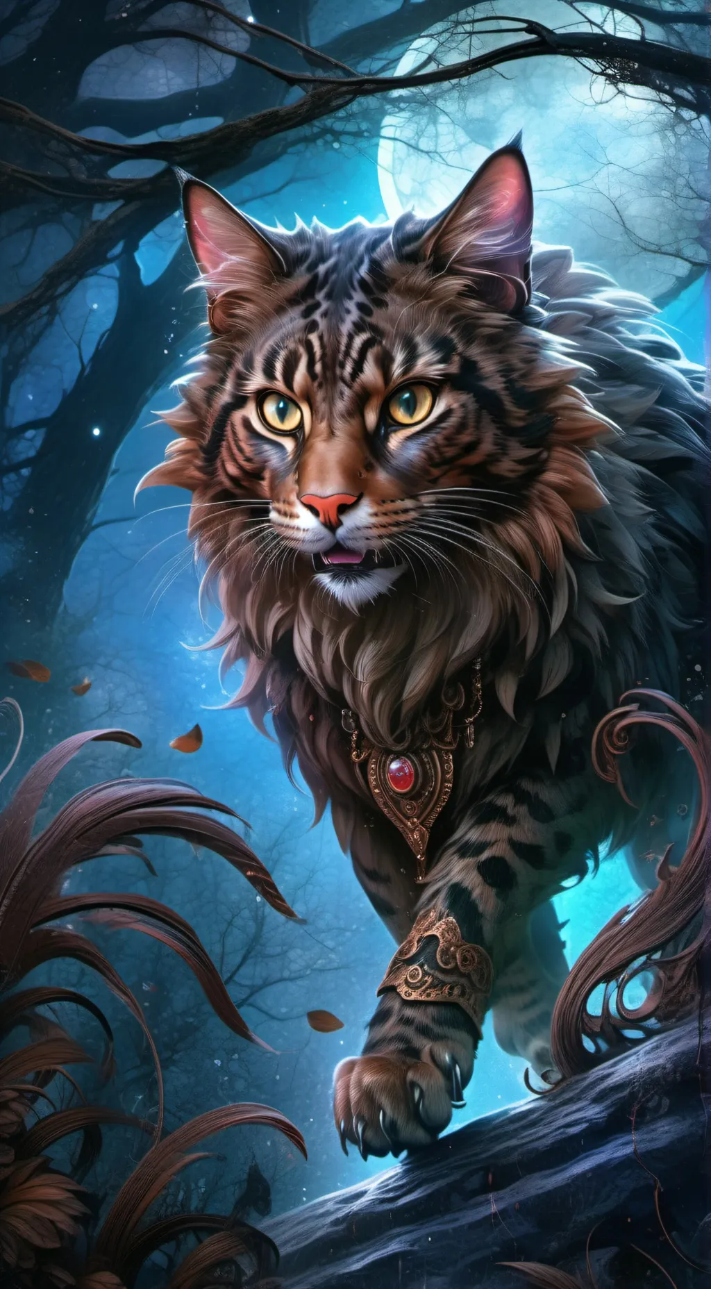 ai character: Tygrysia Gwiazda  background