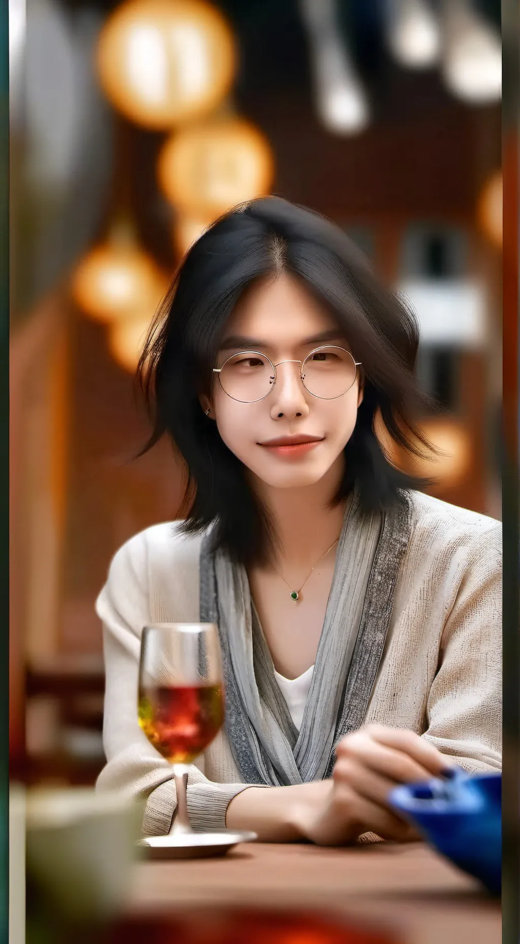 ai character: hwang hyunjin  background