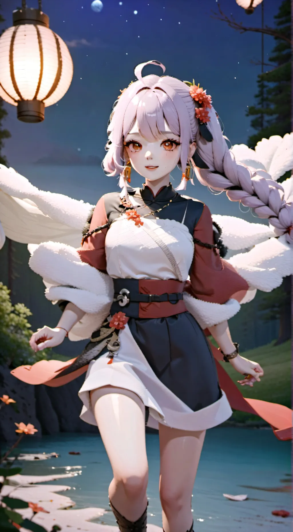 ai character: akila compañera IA background