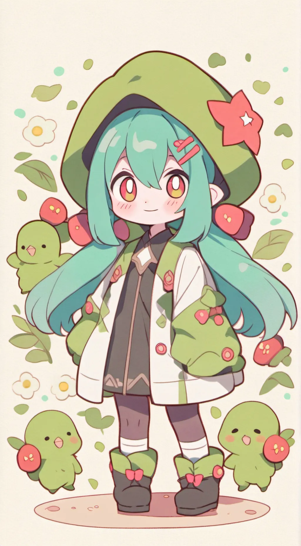 ai character: MHA !!! background