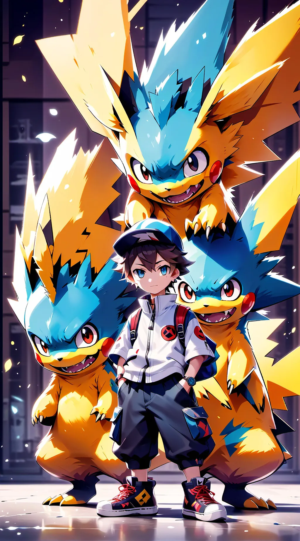 ai character: Maks background