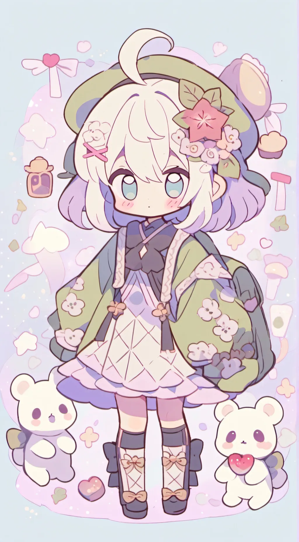 ai character: inside squid game  background