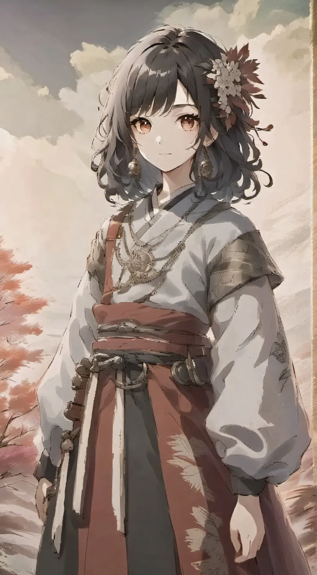 ai character: cristal!😊 background