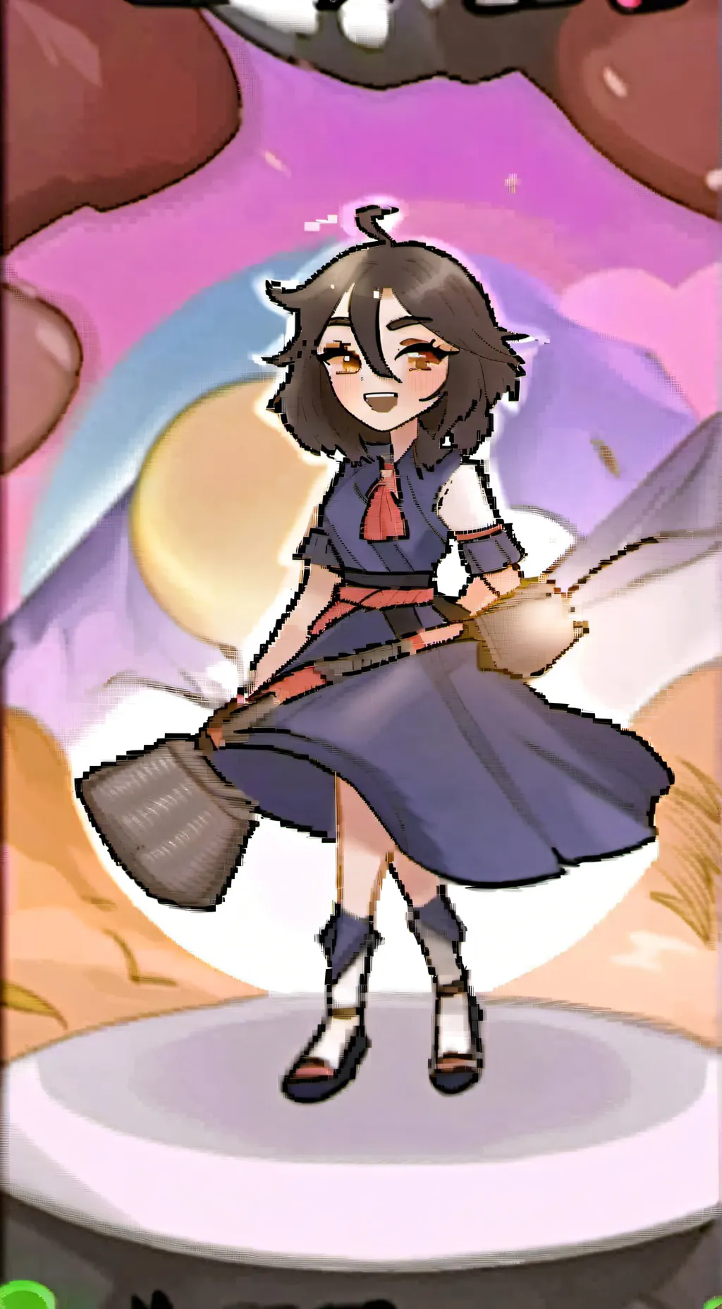 ai character: Qt2 background