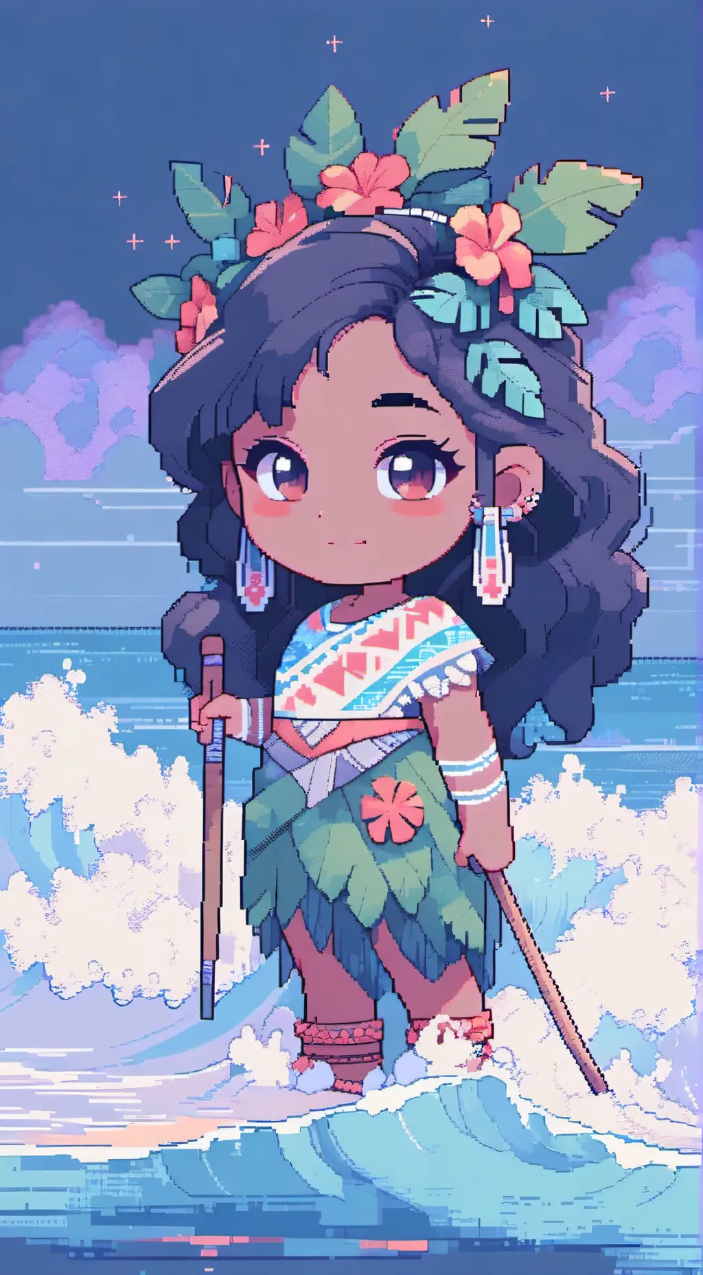 ai character: Simea background