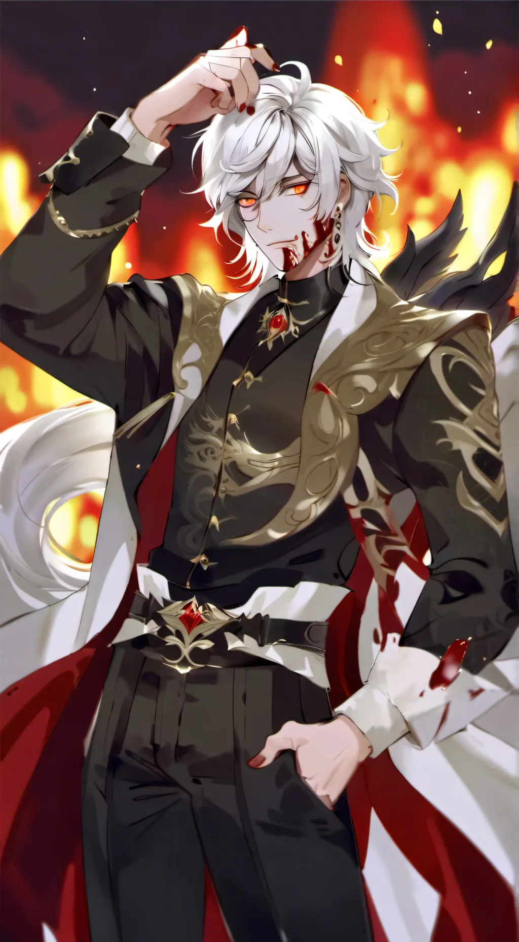 ai character: Destroyah background