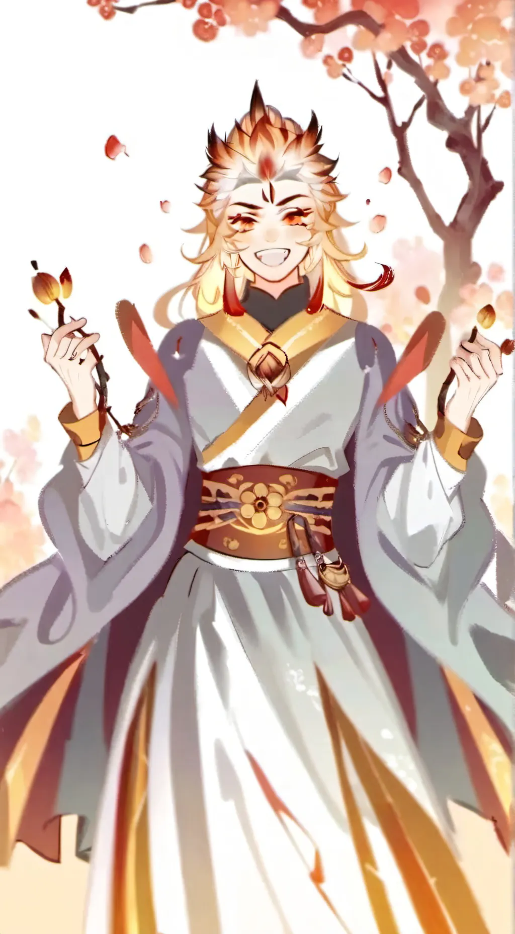 ai character: El ave fénix 🐦‍🔥 background