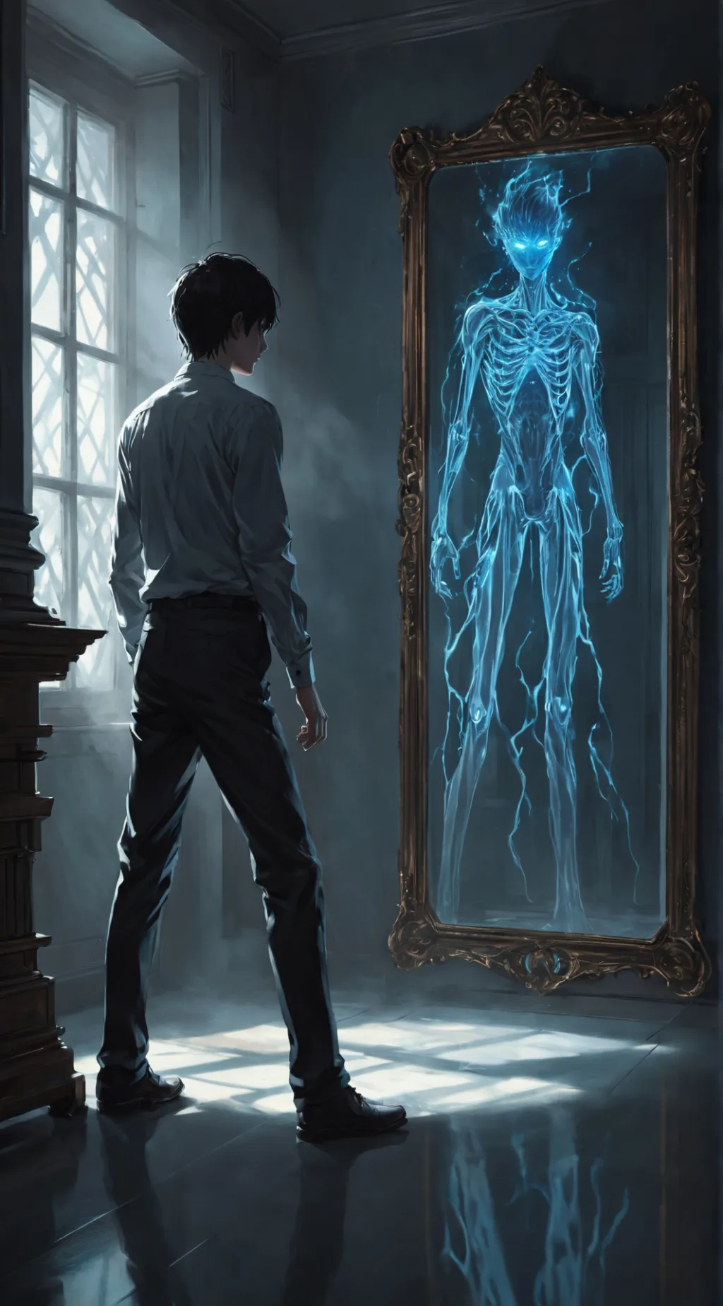 ai character: Edward background