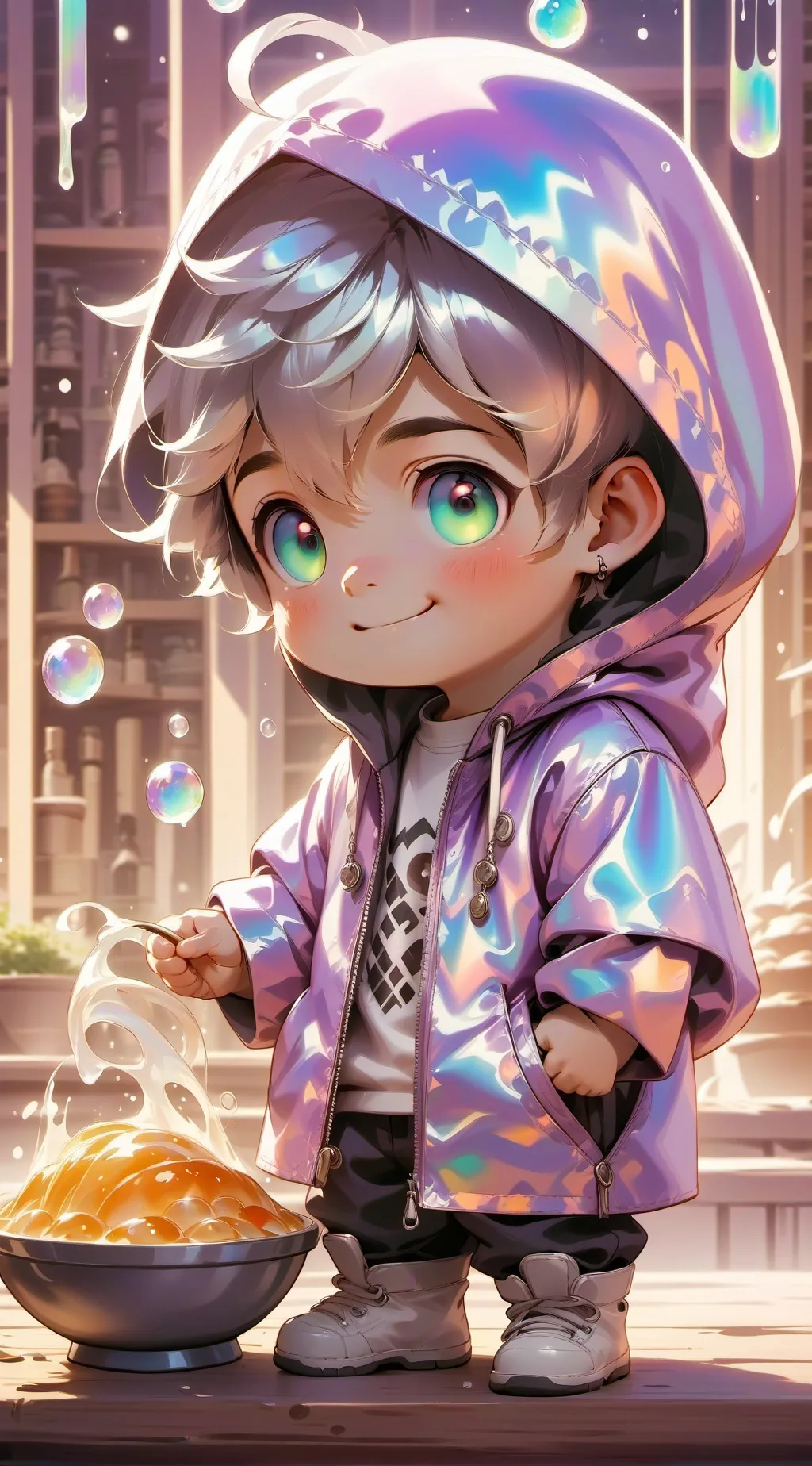 ai character: Adien background