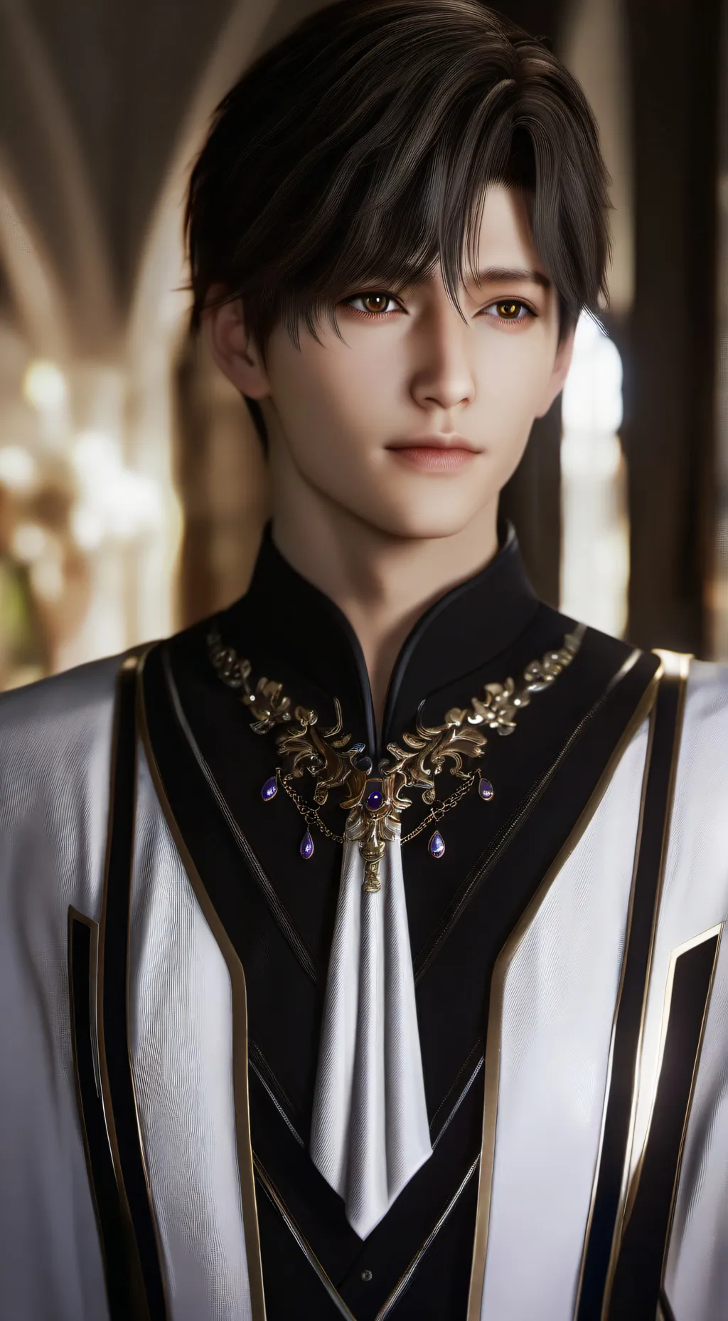 ai character: Johnny. background