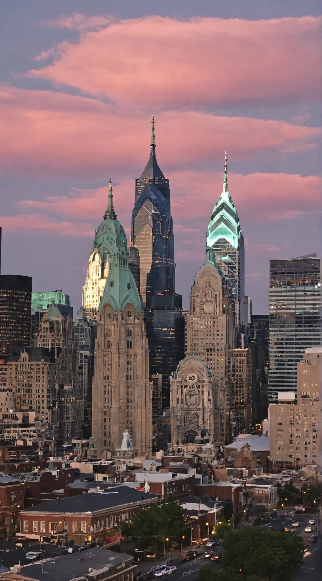 ai character: philadelphia background