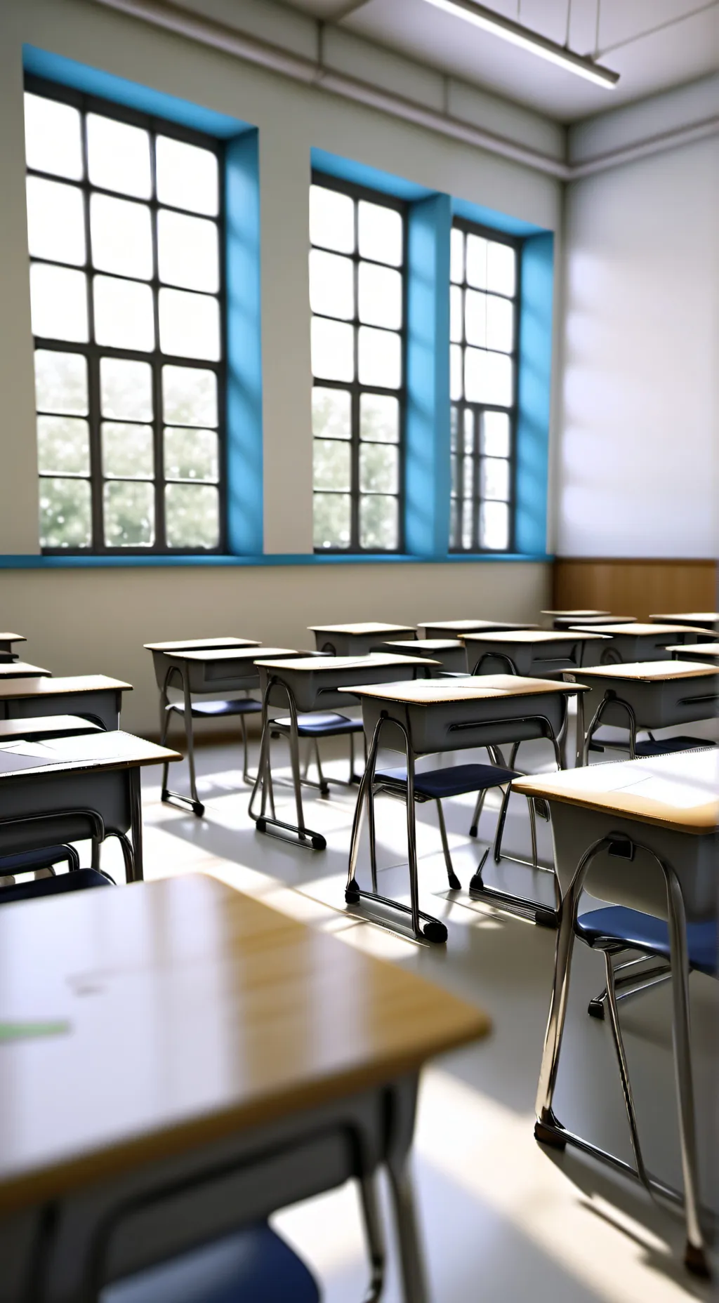 ai character: School 1 background