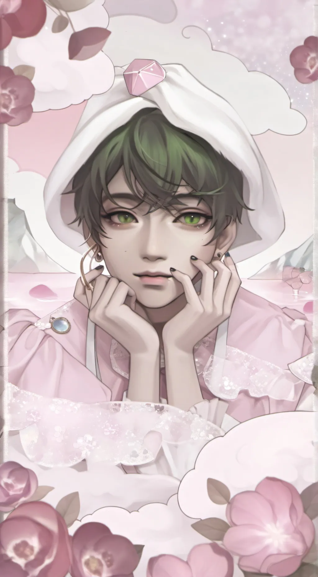 ai character: Cutie  background