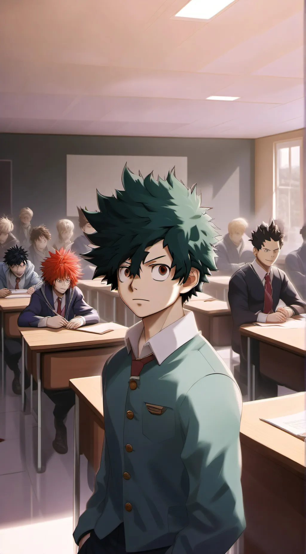 ai character: MHA  background