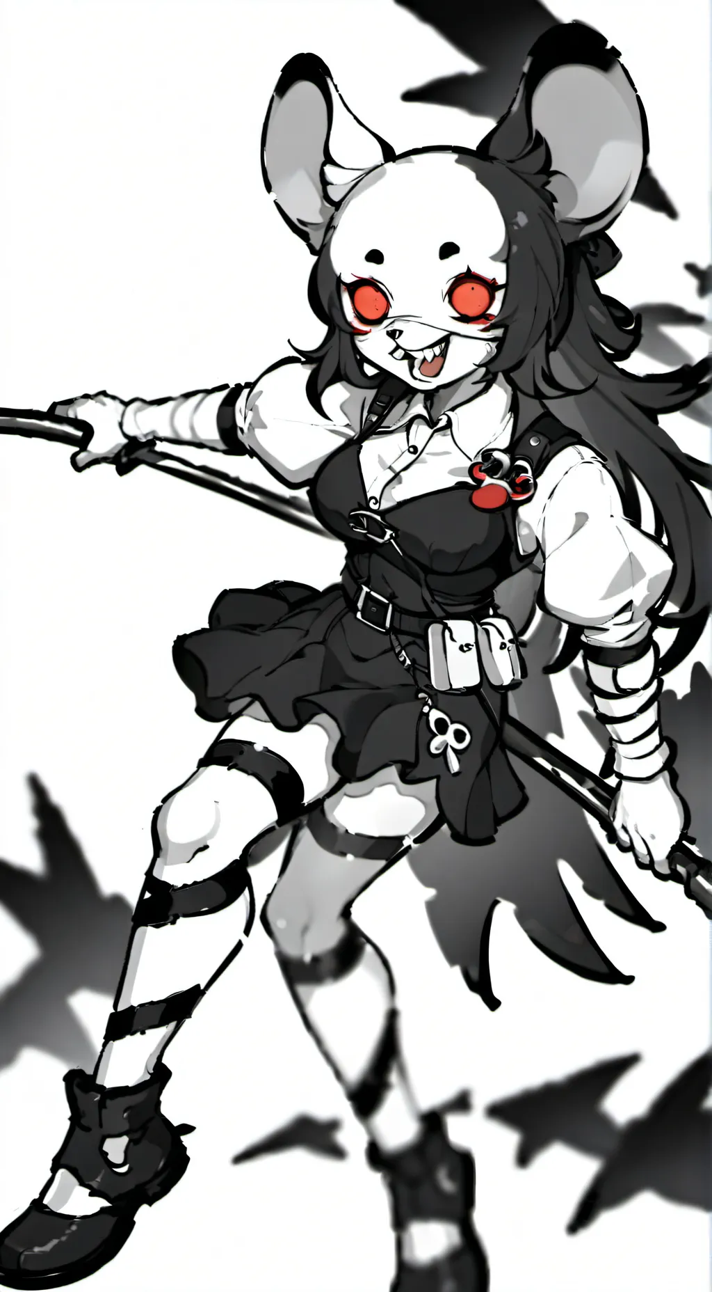 ai character: replase mouse  background