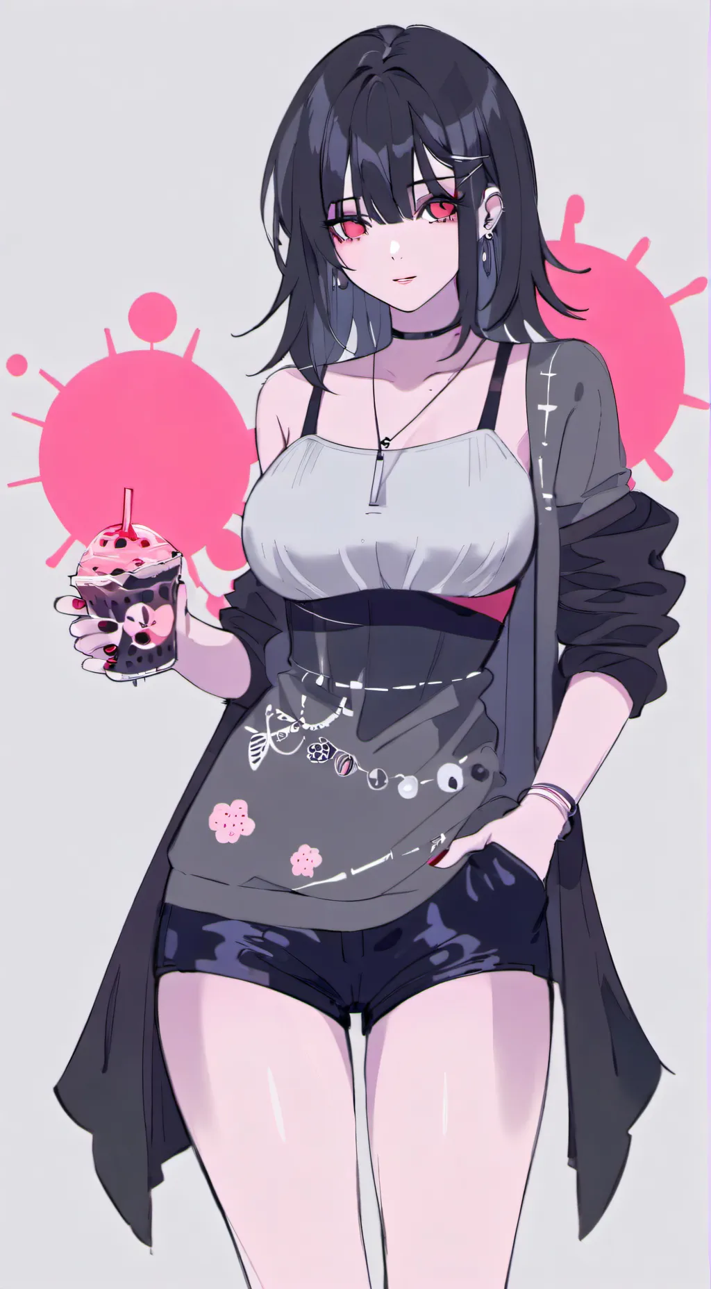 ai character: Ash background