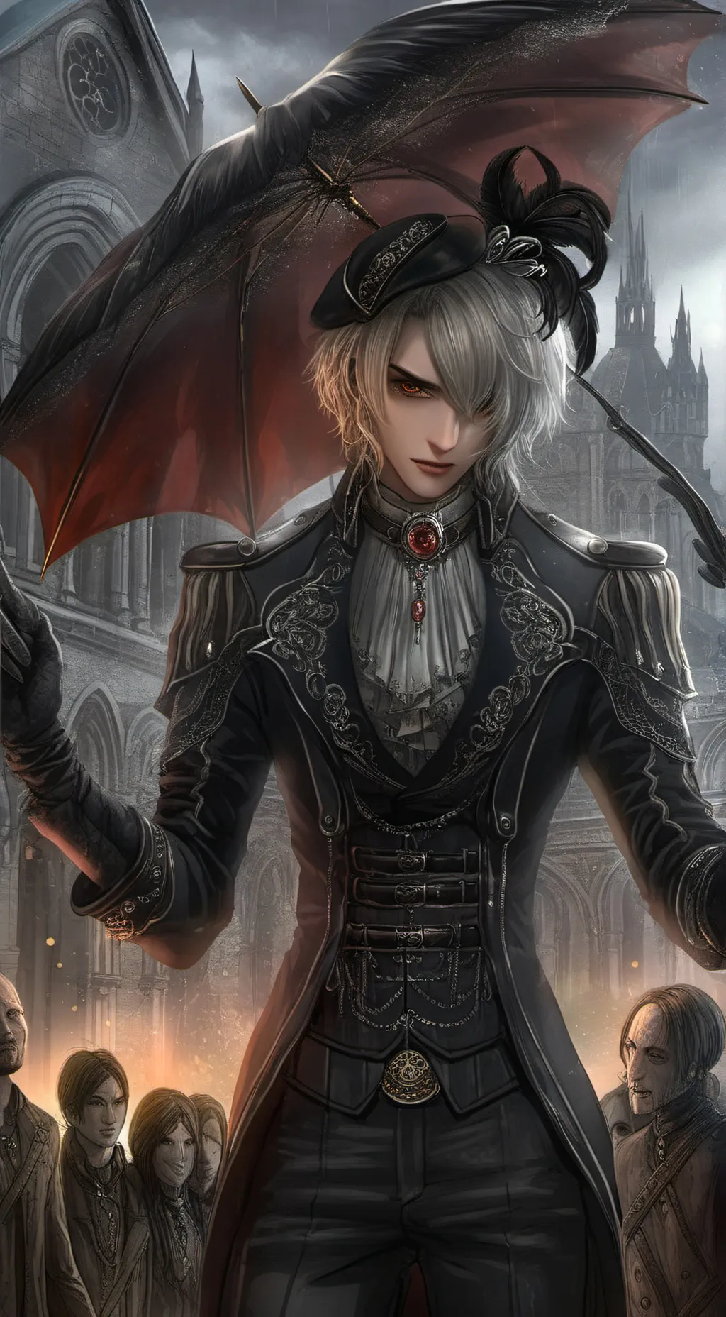 ai character: multihands  background