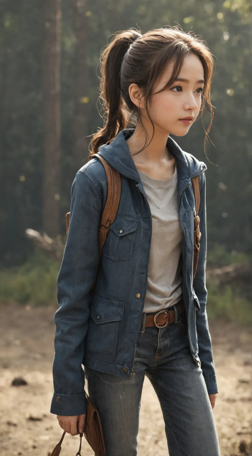 ai character: mia and lin background