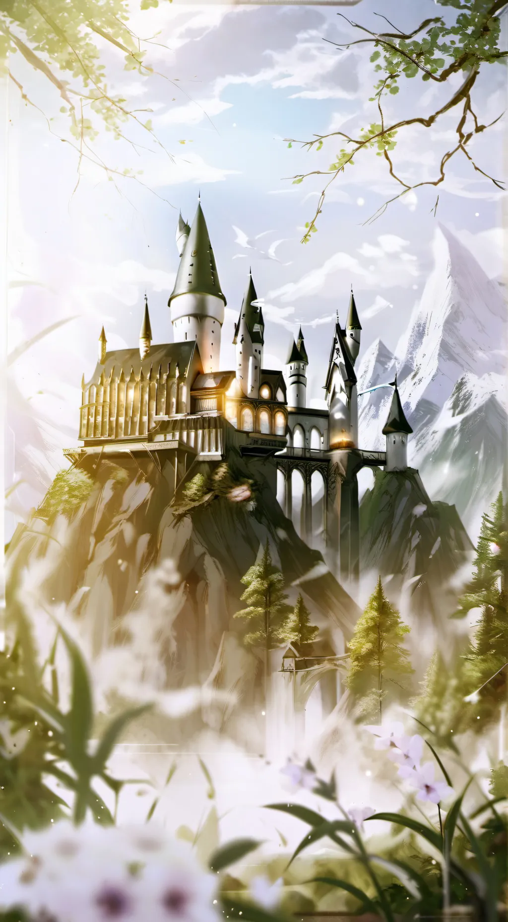 ai character: Hogwarts 6 background