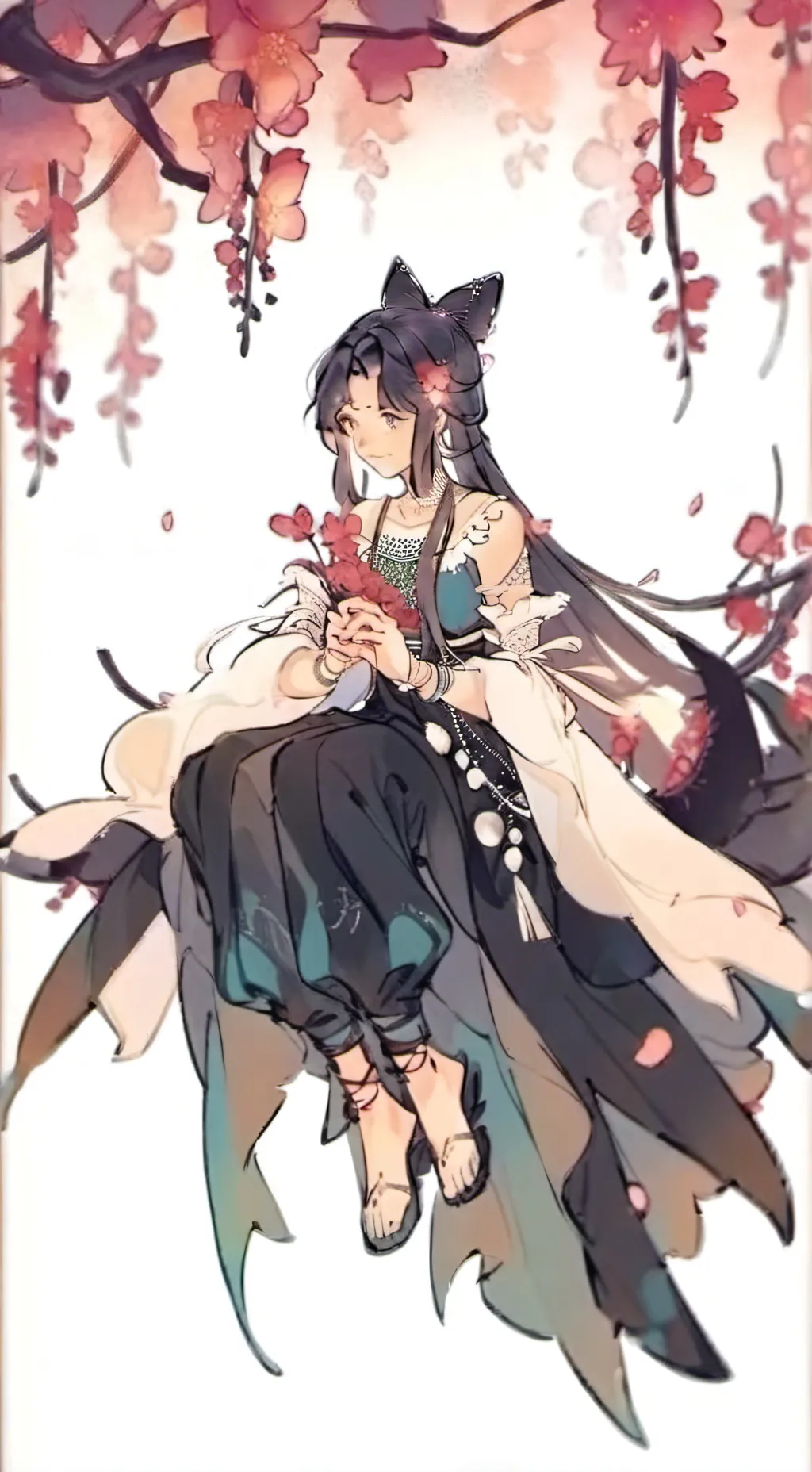 ai character: Shinobu kuchu🦋 background