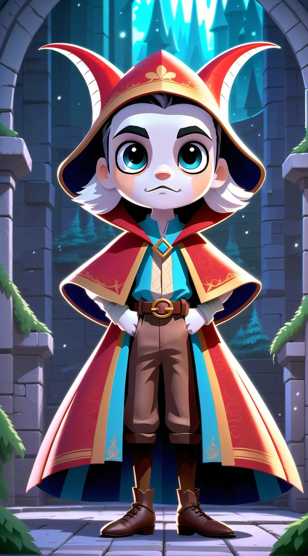 ai character: dandy yandere background