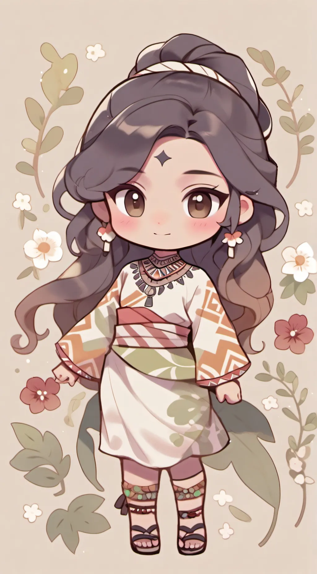 ai character: Simea background