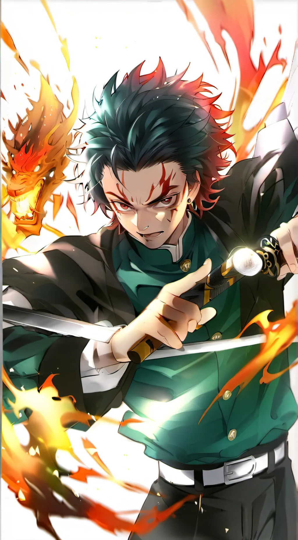 ai character: Lantern Bearer background