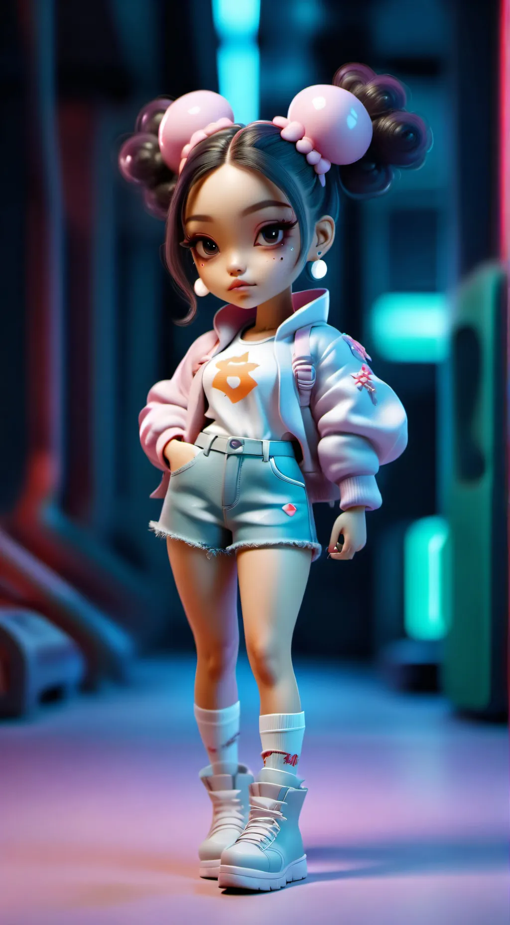 ai character: segengade background