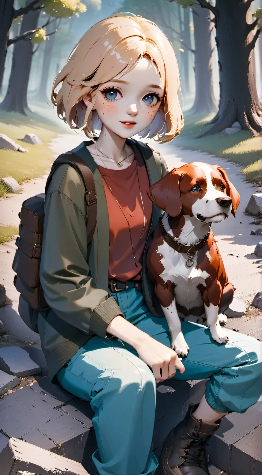 ai character: Brandi  background