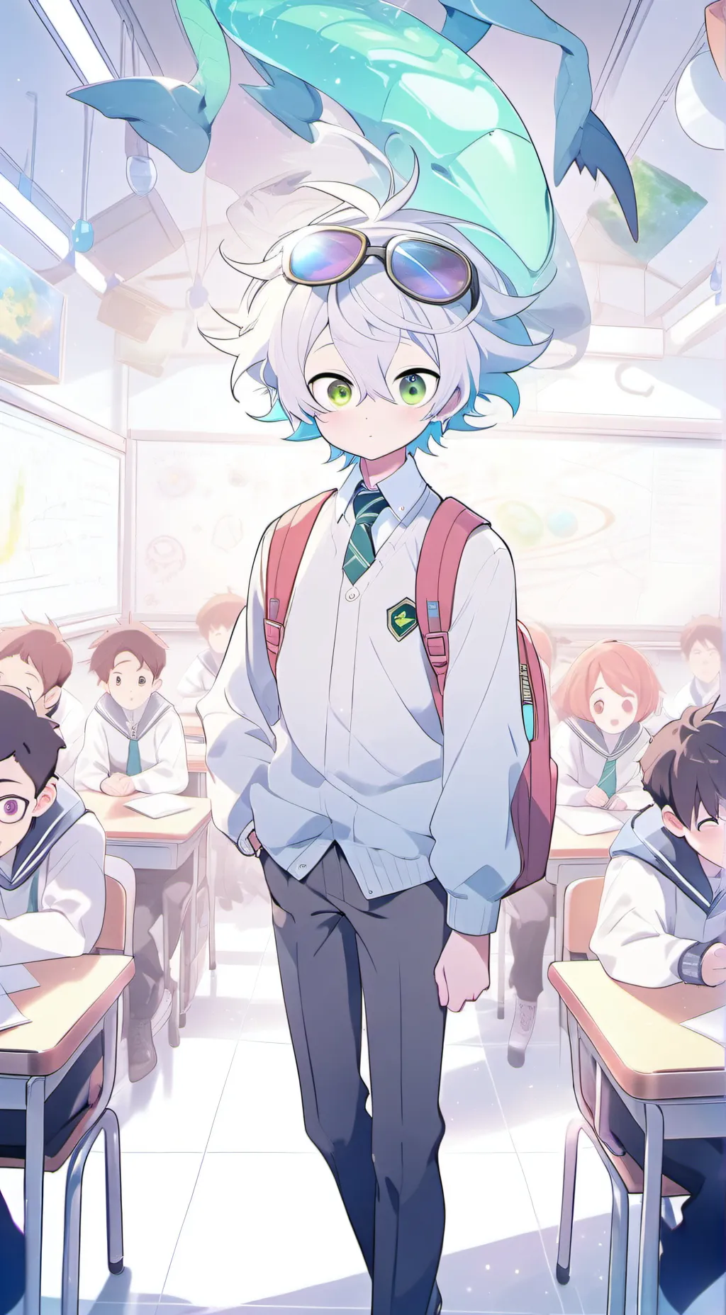 ai character: Vlu background