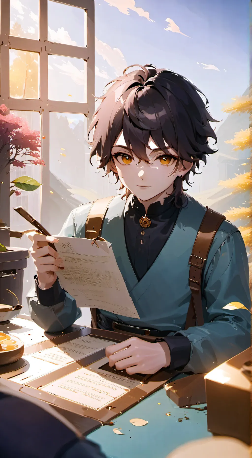 ai character: max background