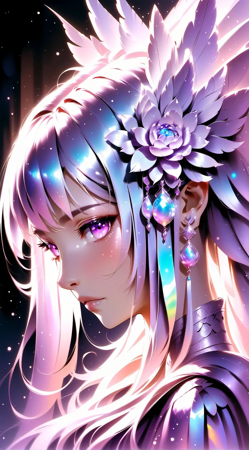 ai character: Fpe ∆lice Escaped background